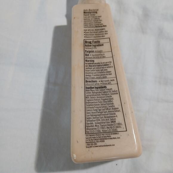 Bath & Body Works Nectarine Mint anti-bact Moisturizing hand soap DISCONTINUED - Picture 8 of 10